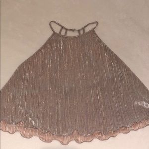 EUC Sparkly Open Back Top!